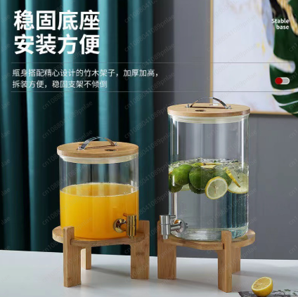 Wine Mix With Beer - 11L Glass Sparkling Wine Bucket with