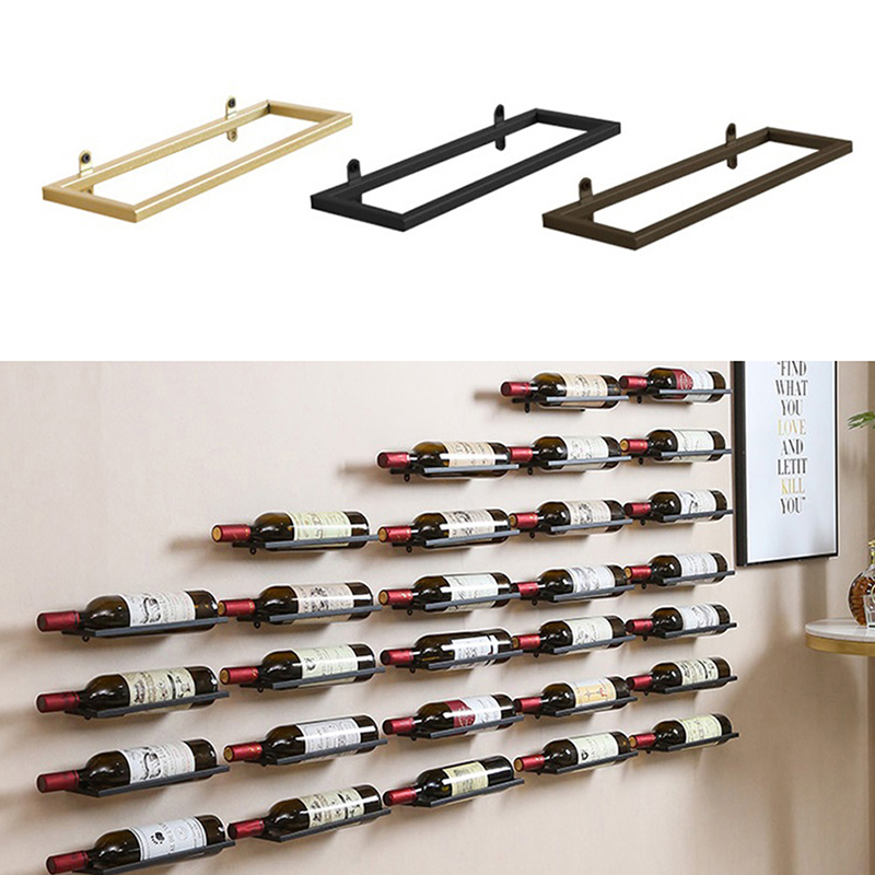 Wine Beer Rack - 1PC Wall-Mounted Bar Wine Rack Holder