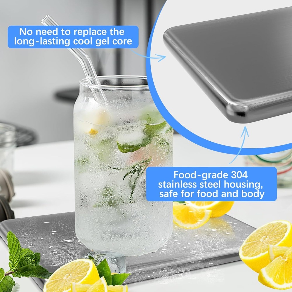 Ice Packs for Lunch Boxes Reus - Ice Bucket Silver review and price