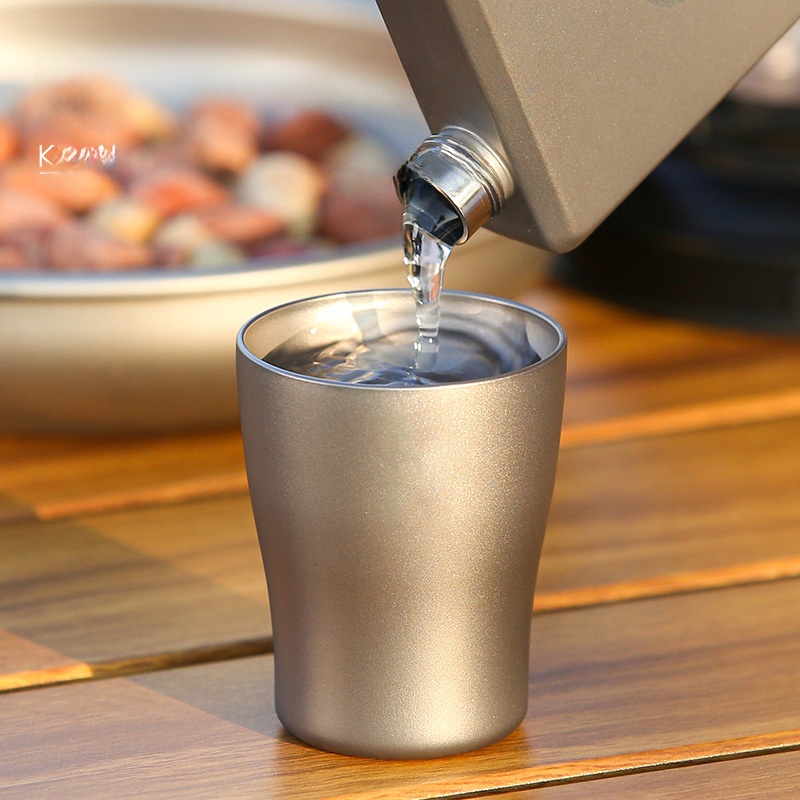 Pure Titanium Double Layered M - Wine Beer Brand review and price