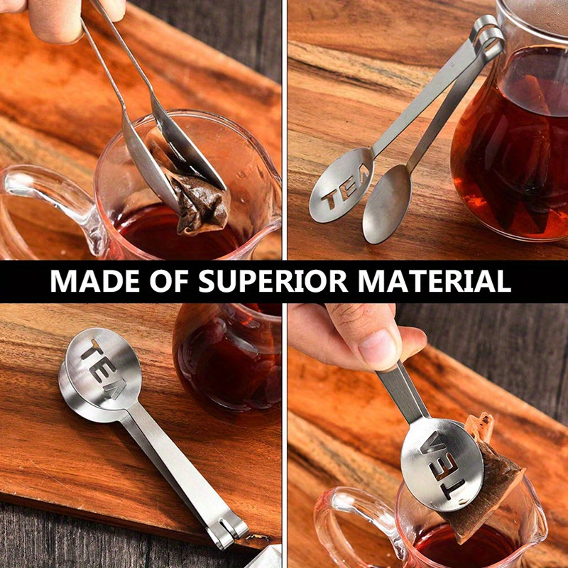 1pc Tea Bag Squeezer Stainless - Ice Bucket Silver review and price