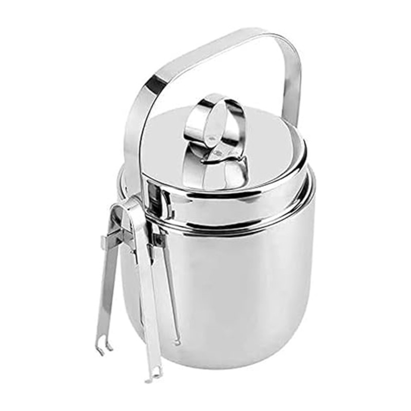 ABRE-Ice Bucket In Stainless S - Ice Bucket Silver review and price
