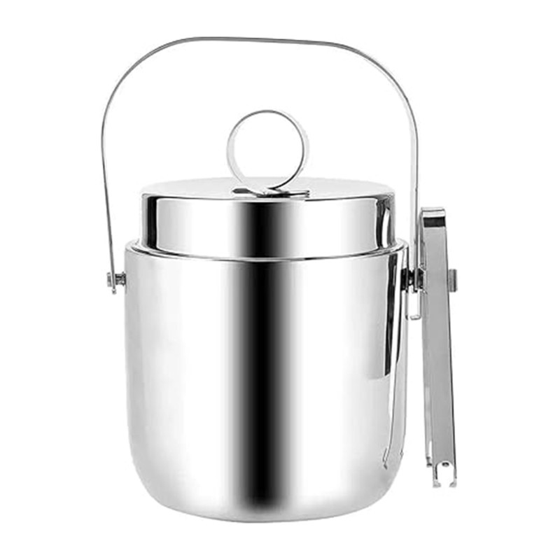 ABRE-Ice Bucket In Stainless S - Ice Bucket Silver review and price