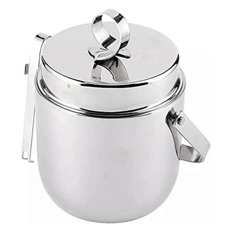 ABRE-Ice Bucket In Stainless S - Ice Bucket Silver review and price