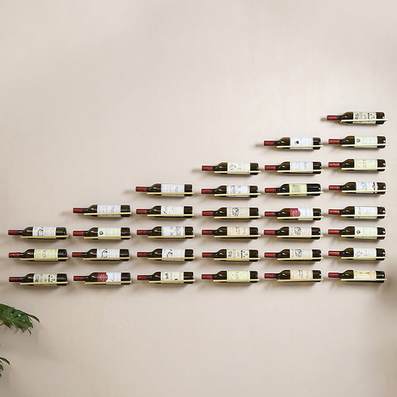 1PC Wall-Mounted Bar Wine Rack - Wine Beer Rack review and price