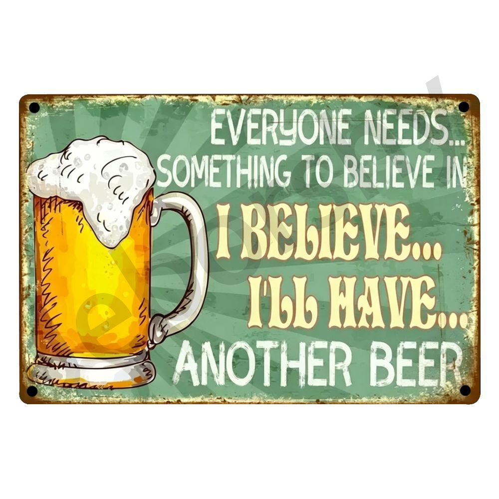 Metal Sign Whiskey Wine Alcoho - Wine Beer Brand review and price