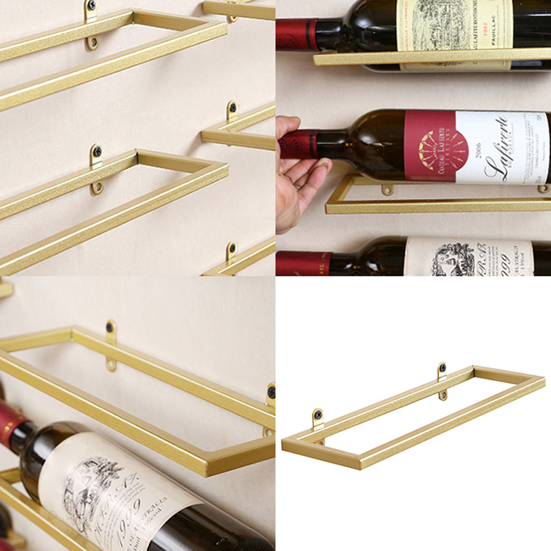 1PC Wall-Mounted Bar Wine Rack - Wine Beer Rack review and price