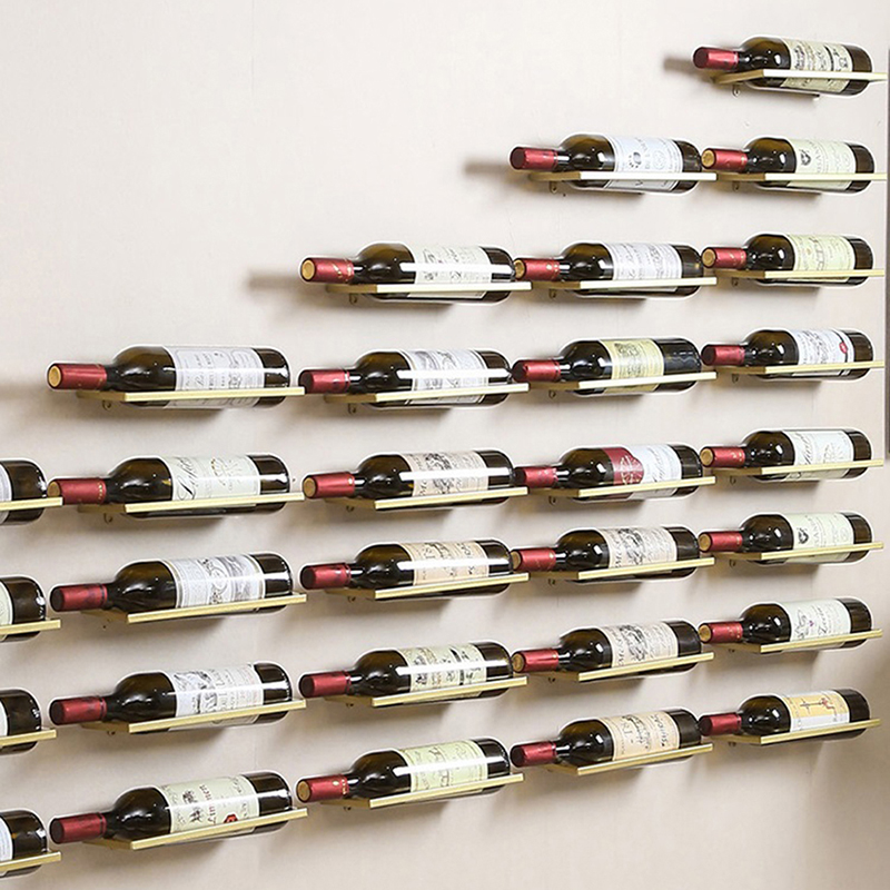 1PC Wall-Mounted Bar Wine Rack - Wine Beer Rack review and price