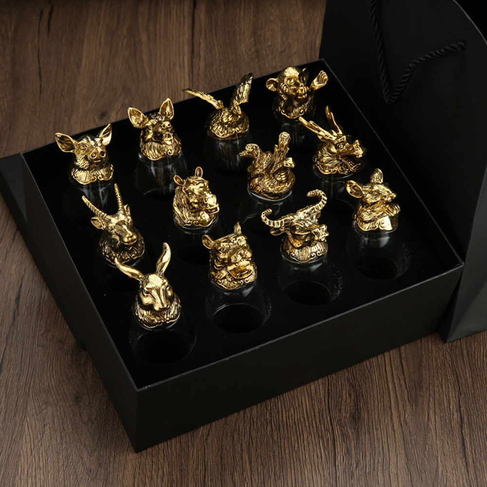 Luxurious Retro Zodiac Crystal - Wine Or Beer review and price