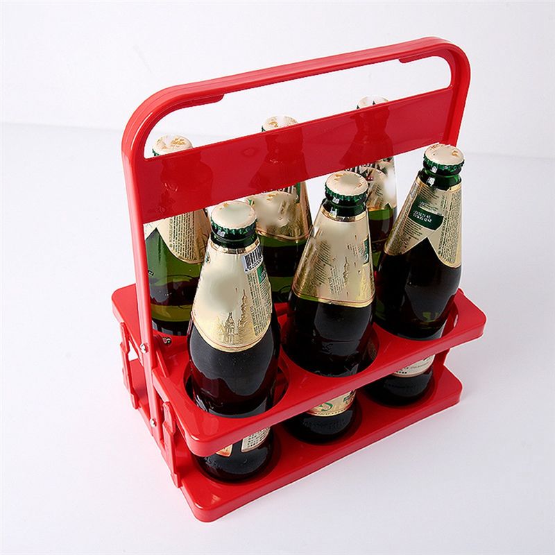 AT44-6 Hole Foldable Beer Bott - Wine Beer Rack review and price