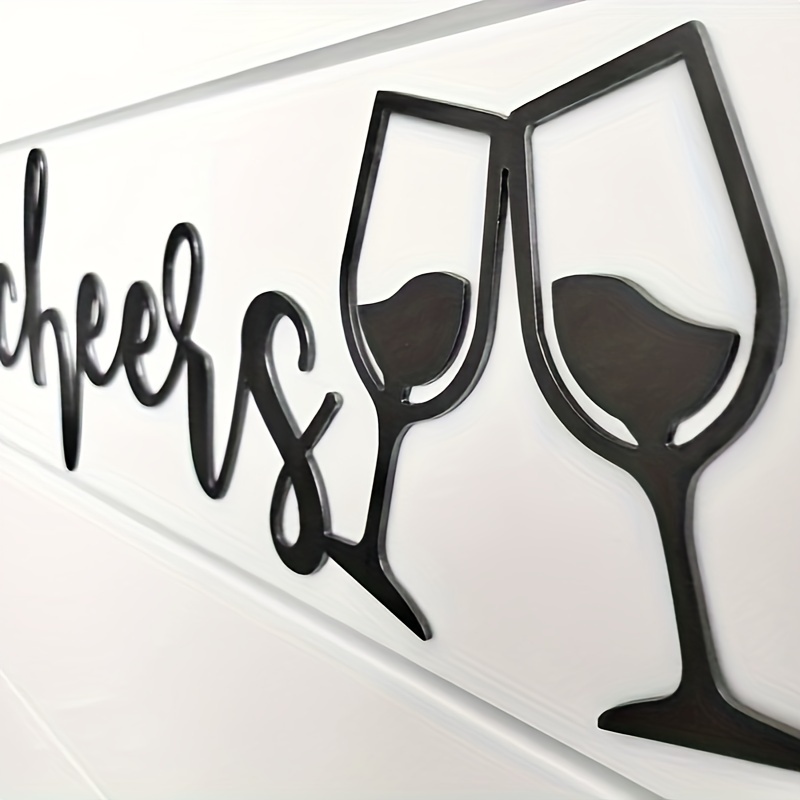 To Wine Lovers: 1 Metal Wall A - Wine Or Beer review and price