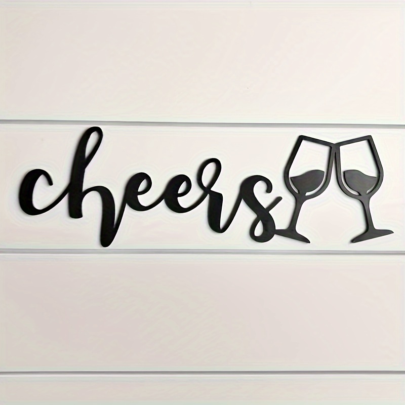 To Wine Lovers: 1 Metal Wall A - Wine Or Beer review and price