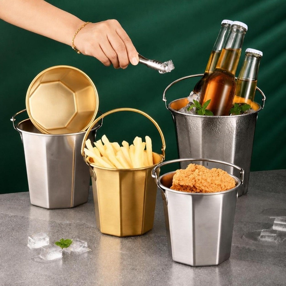 0.7L/1.1L/1.7L Capacity Mini I - Ice Bucket Silver review and price