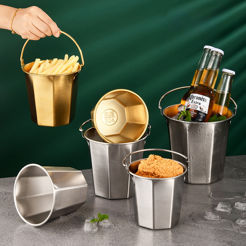 304 Stainless Steel Mini Ice B - Ice Bucket Silver review and price