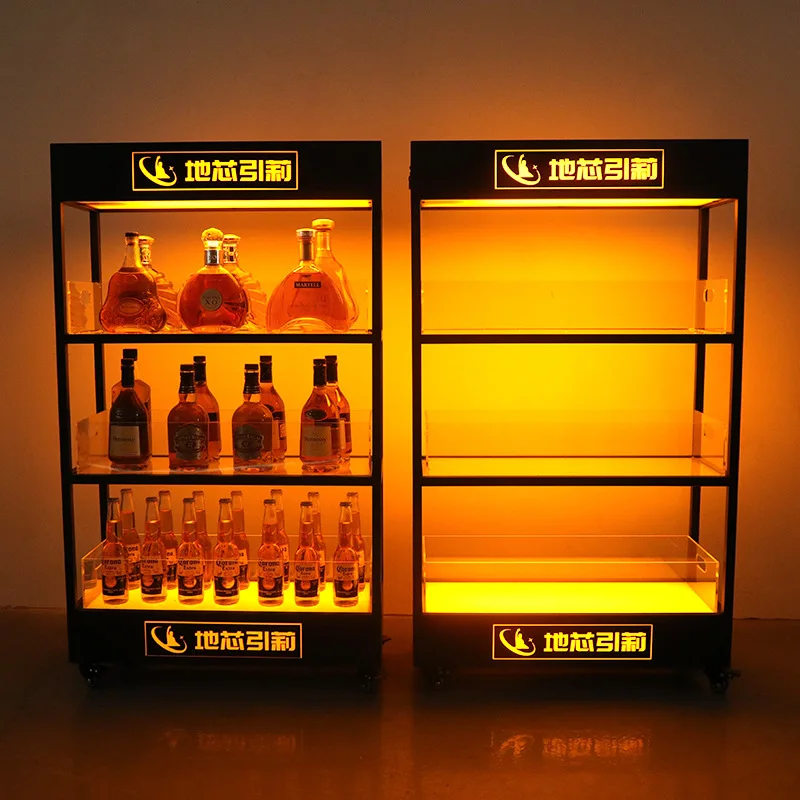 Bar three-layer luminous wine  - Wine Beer Rack review and price