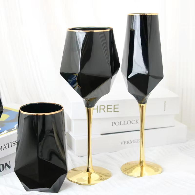 Pure Black Crystal Golden Edge - Wine Or Beer review and price