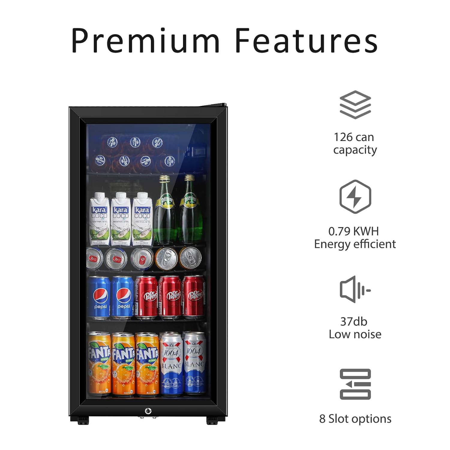 Beverage Refrigerator, 3.2 Cu. - Wine Or Beer review and price