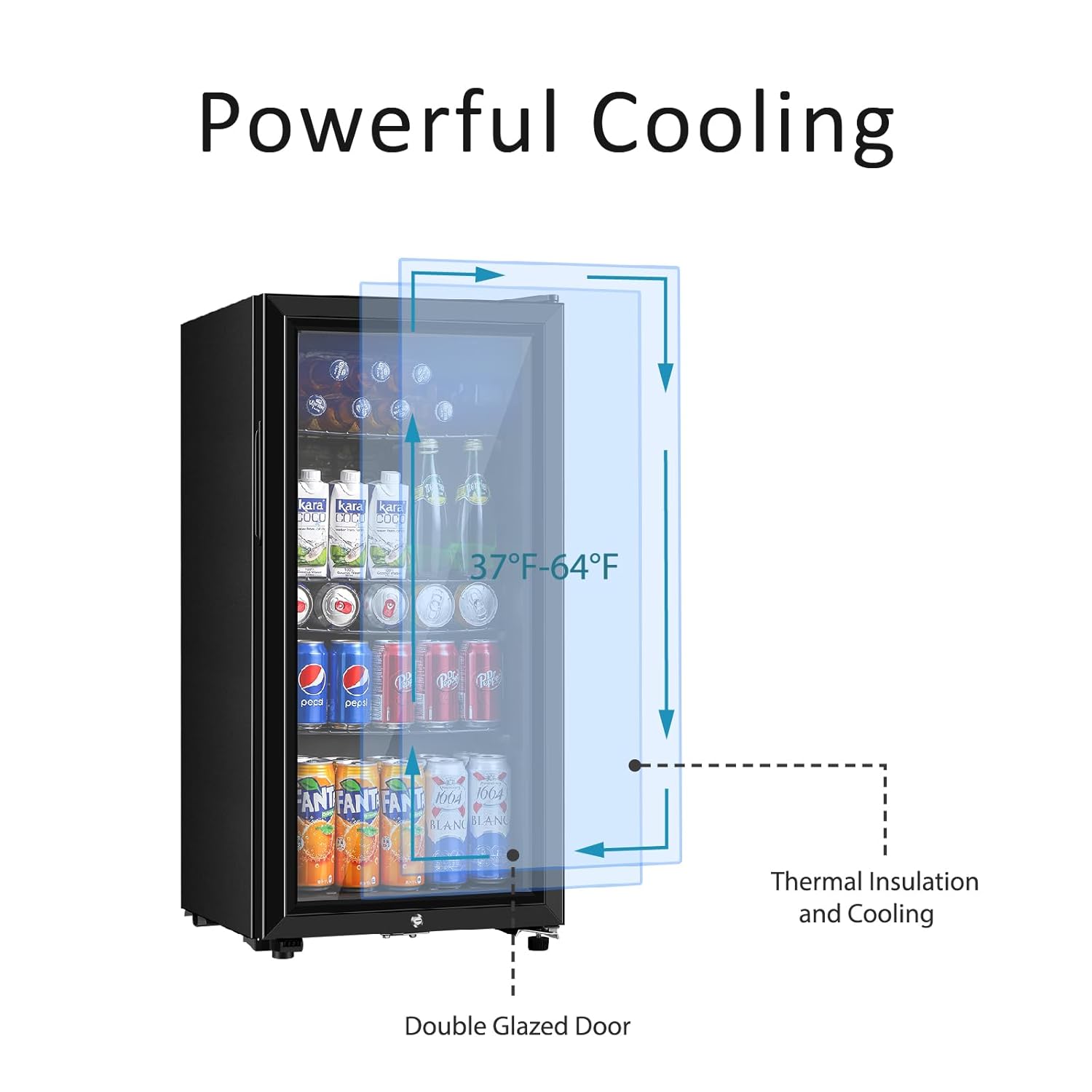 Beverage Refrigerator, 3.2 Cu. - Wine Or Beer review and price