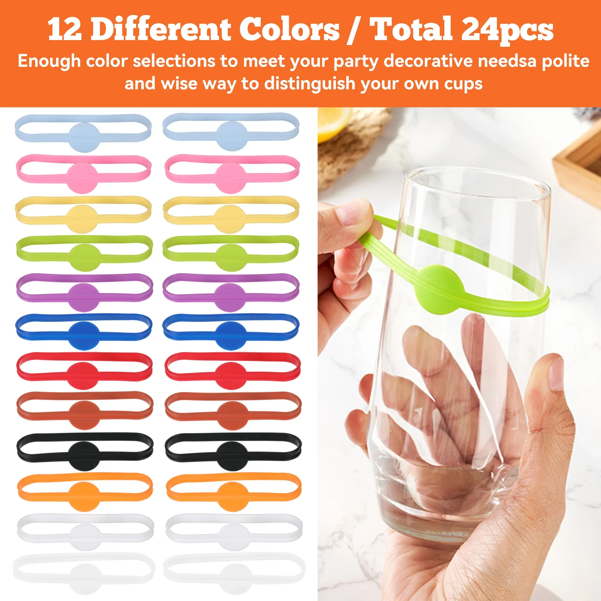 24pcs Wine Labels Glasses Drin - Wine Or Beer review and price
