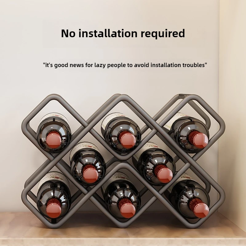 Metal Hexagon Wine Rack 5/8 Gr - Wine Beer Rack review and price
