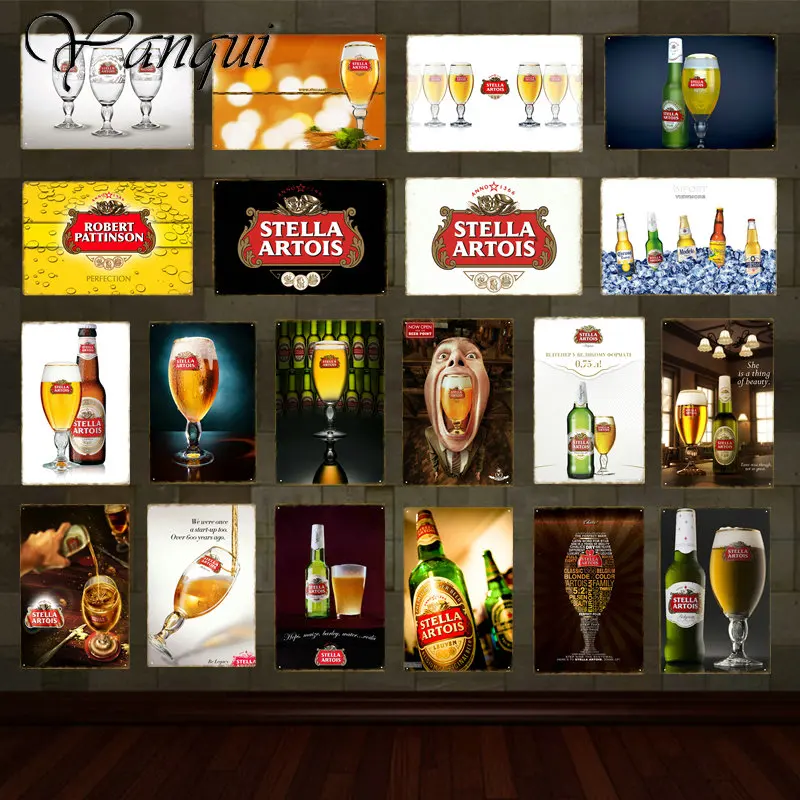 Retro Wine Beer Brand Stella A - Wine Beer Brand review and price